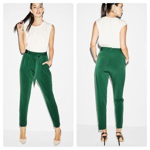▪️EXPRESS Mid Rise Jersey Sash Pant▪️